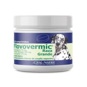 Flovovermic Raza Grande Pote - 20 comprimidos para perros desde 35 kg