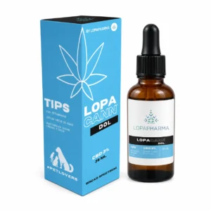 Aceite CBD broad spectrum mascotas Lopacann-Dol 30ml, cannabidiol para perros y gatos
